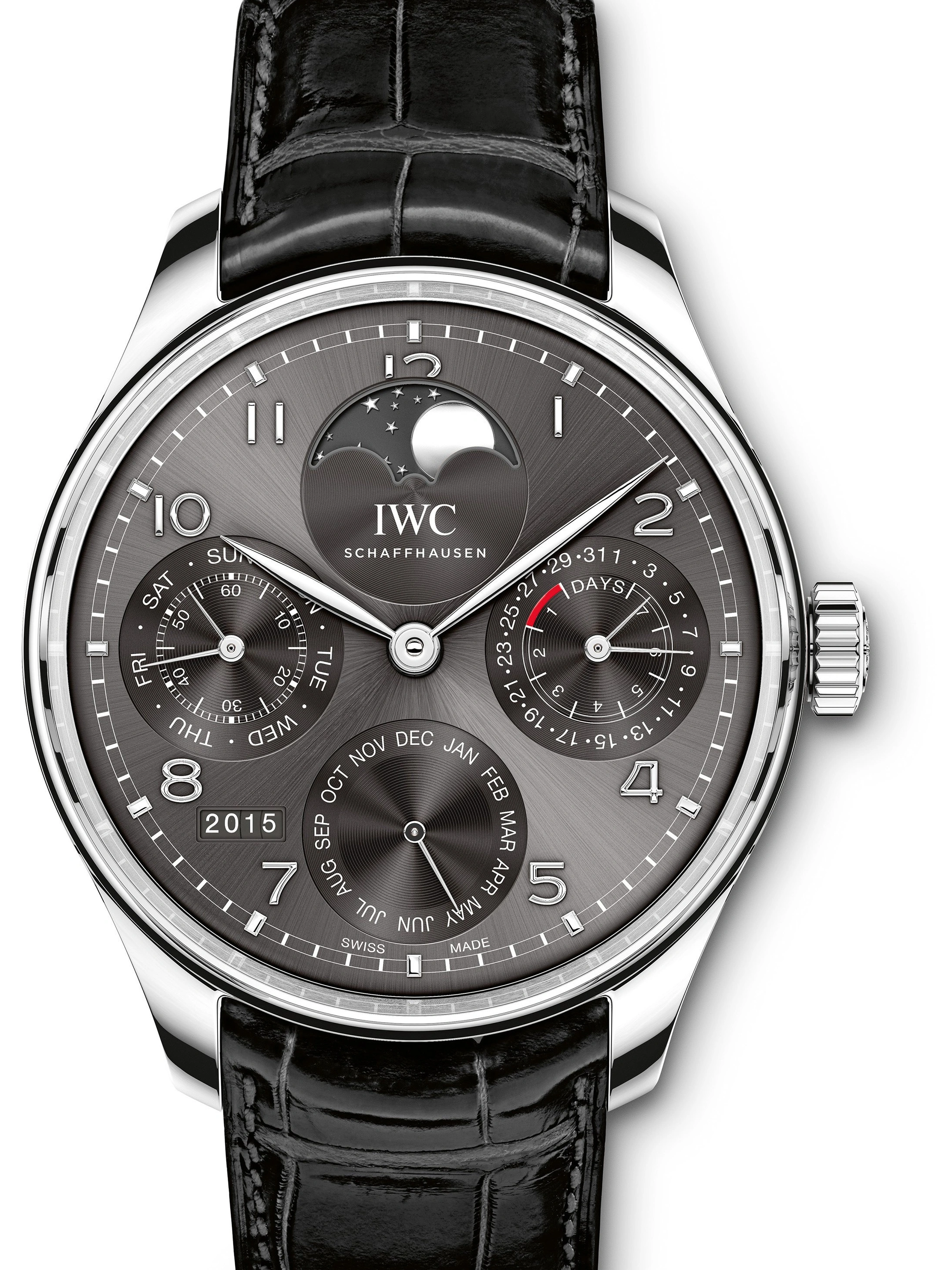 MIROTIME 1013 AAA Replica IWC Portugieser Perpetual Calendar Perpetual Single Moonphase Mens Watch IW503301